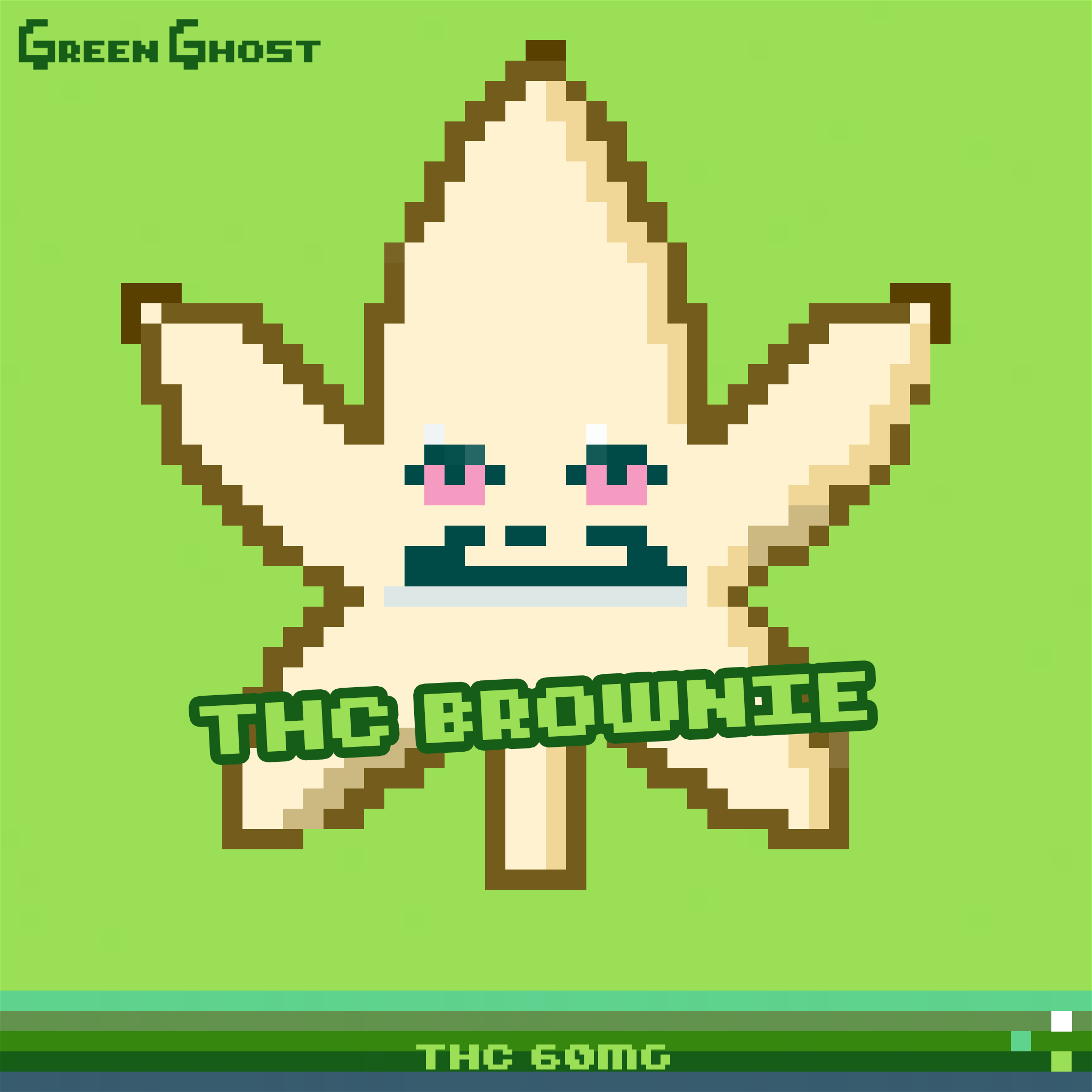 Green Ghost 🌿👻 Degen Weed Shop Best Brownie THC Edible