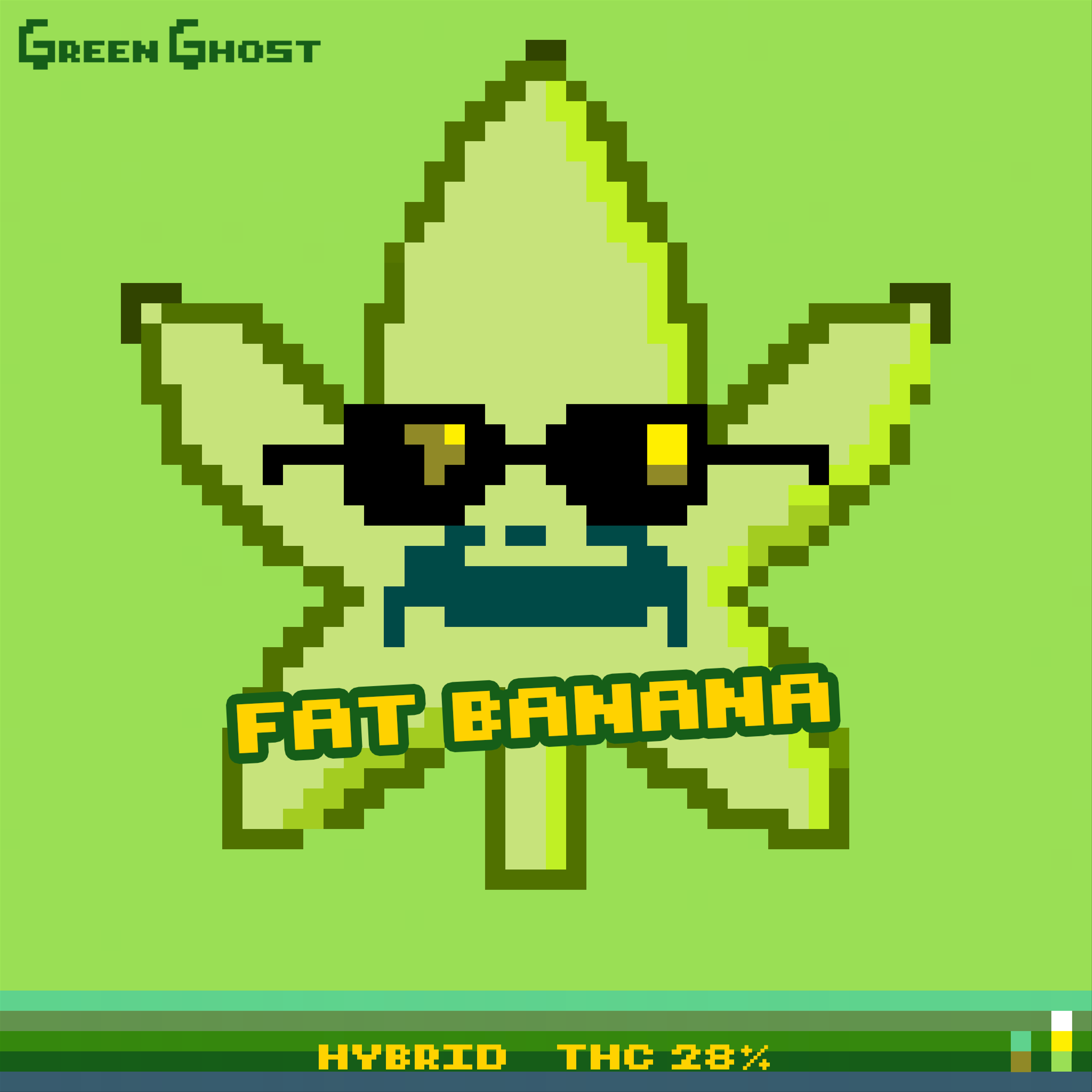 Green Ghost 🌿👻 Degen Weed Shop Fat Banana Strain