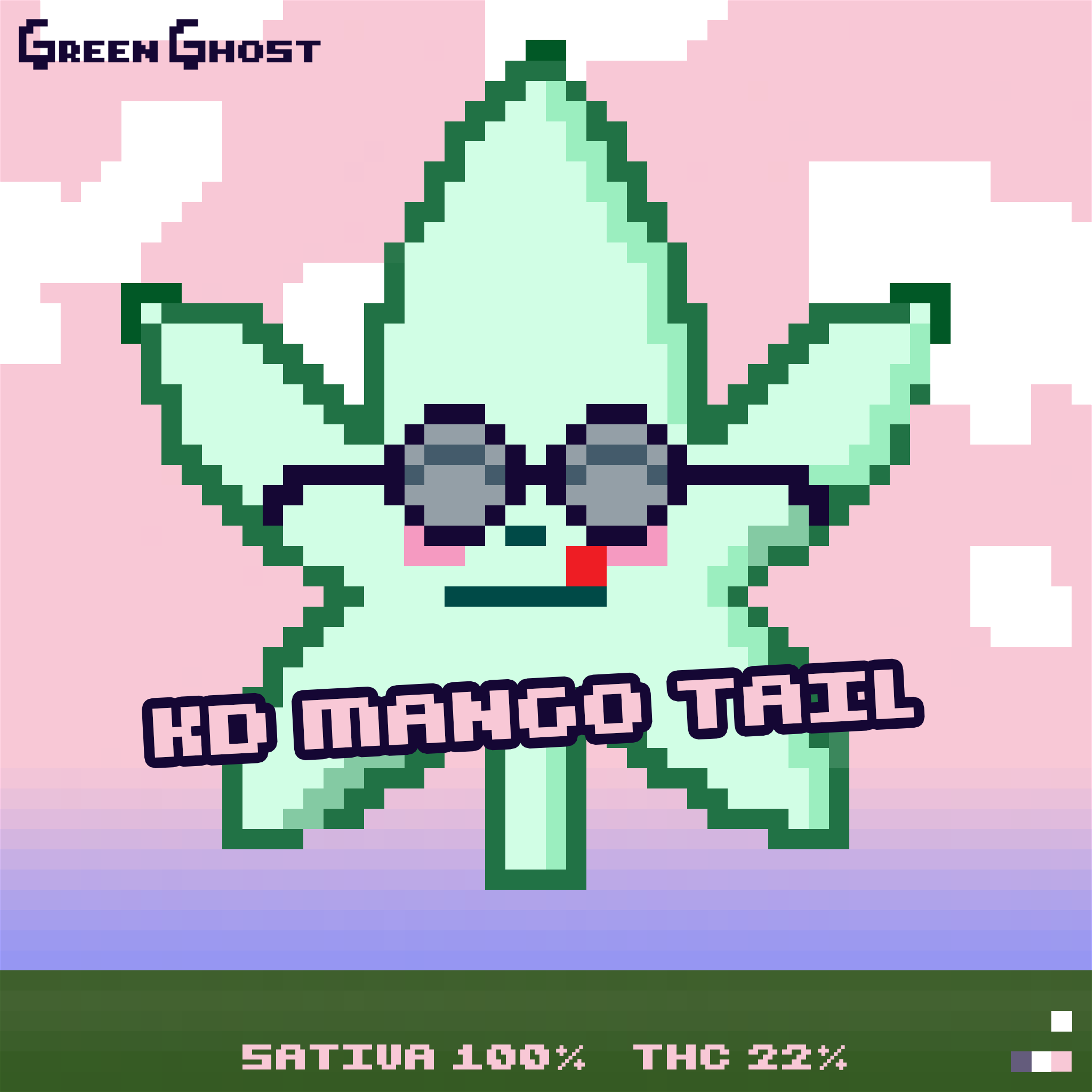 Green Ghost 🌿👻 Degen Weed Shop KD Mango Tail Strain