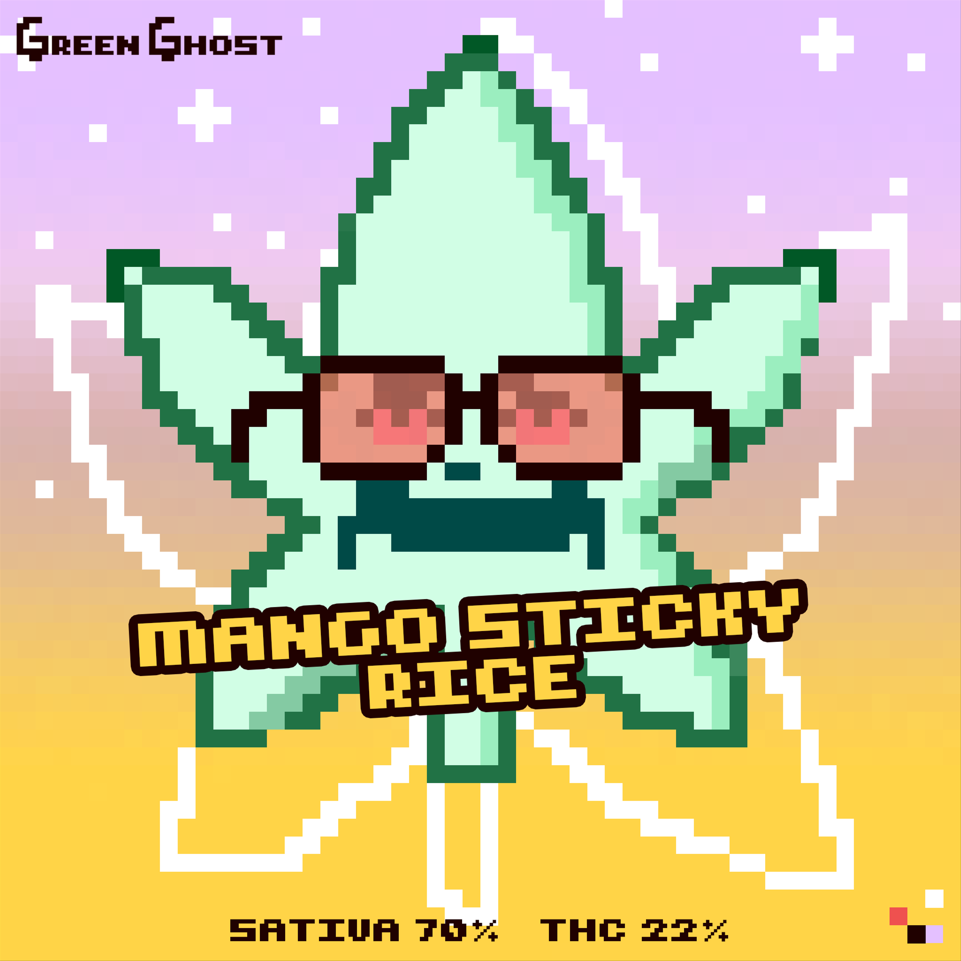 Green Ghost 🌿👻 Degen Weed Shop Mango Sticky Rice Strain