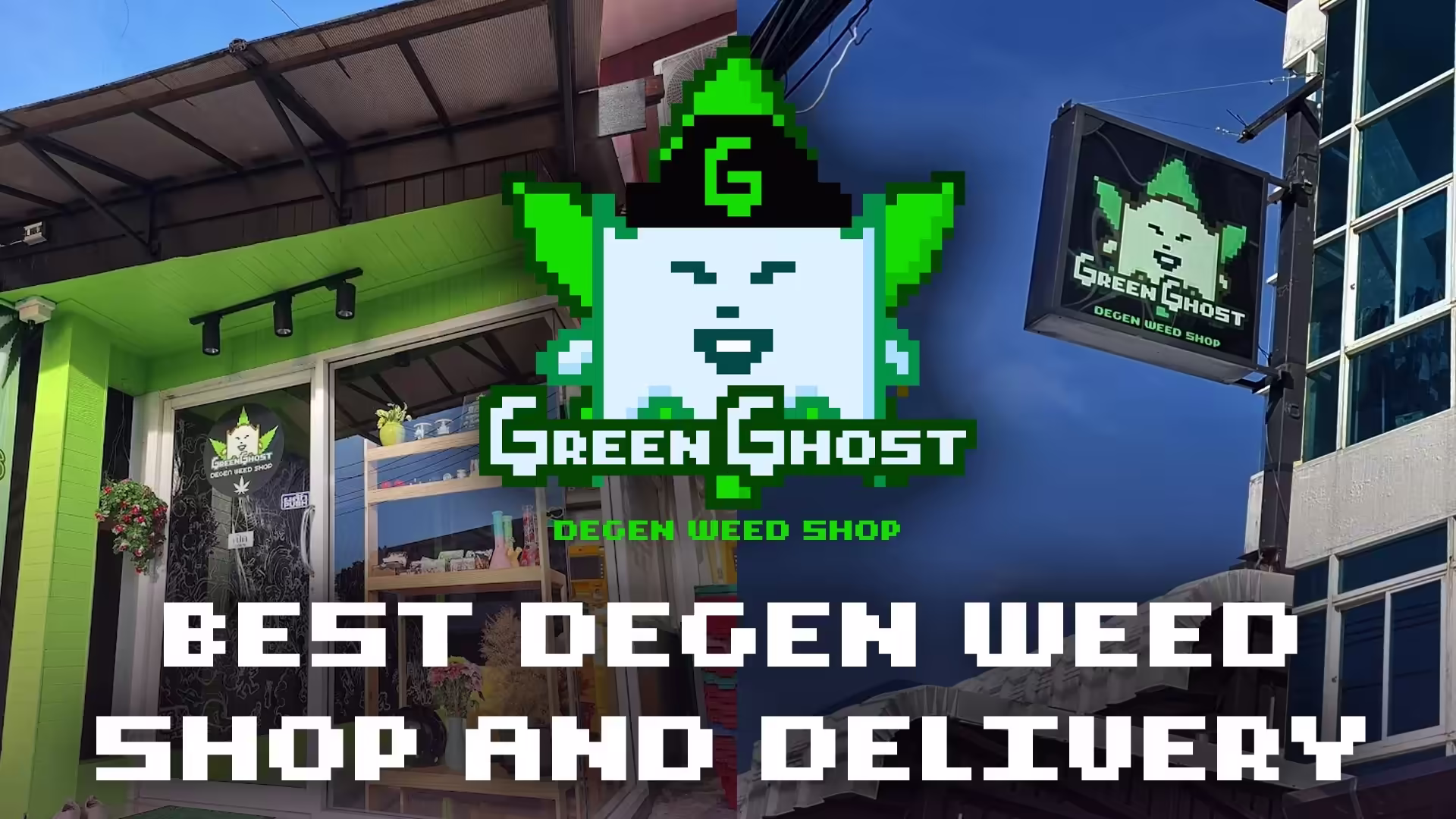 Green Ghost - Best Degen Weed Shop